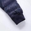 Chaqueta de plumón ligera de invierno 2022 para hombre, corta, con cuello beisbolero, corte slim, juvenil, ligera, casual, talla grande, moderna