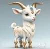 Transfronterizo Avatar de los Doce Animales del Zodiaco Buda Natal Colgante Navideño Plano de Acrílico Colgante para Espejo Retrovisor de Coche Santo Patrón