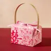 Cajas de Dulces de Alto Nivel y Elegantes de Nuevo Estilo Chino para Bodas, Cajas de Regalo para Recuerdos de Boda, Empaque, Cajas de Bolsas para Dulces de Boda al por Mayor