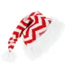 Suministros Transfronterizos para Decoración Navideña Nueva Gorro Navideño Largo de Punto con Flecos Gorro Navideño Creativo de Alta Gama Gorro para Adultos y Niños