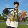 Bolsa para Botella de Agua Nueva de Doble Propósito, Mochila Casual para Hombres y Mujeres, Mochila Pequeña para Montañismo al Aire Libre, Bolso Cruzado de Viaje Ligero Impermeable