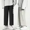 Pantalones Casuales Largos de Pierna Recta, Holgados, Delgados, de Secado Rápido, de Seda de Hielo para Hombre, Tallas Grandes, para Niños Grandes, Nuevo Modelo 2026