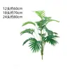 Enfeites de Árvore Artificial Transfronteiriços, Plantas Verdes Artificiais Palmeira Areca, Flores Artificiais Decorativas, Árvores Artificiais, Paisagismo com Flores, Bonsai para Exterior