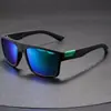 Óculos de Sol Polarizados Europeus e Americanos Anti-Uv Novos, Proteção para os Olhos, Óculos de Ciclismo Unissex, Armação Grande para Dirigir, Pesca ao Ar Livre