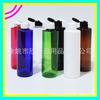 Botella Hombro Plano con Tapa Flip-top de 250 ml Botella con Tapa para Desinfectante de Manos Sub-botella para Líquido Lavavajillas Botella de cebo de 250 ml Botella de champú para mascotas