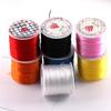 Accesorios de joyería DIY cordón elástico para abalorios cordón de cristal cuerda para pulsera cuerda para tejer cordón para joyería