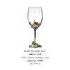 Venta directa del fabricante: Decantador de Cristal, Copa de Gran Capacidad, Copa de Vino Tinto, Alto Valor Estético, Decantador en Forma de U con Esmalte Rosa