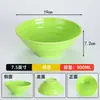 Tazón comercial de melamina para hot pot picante, tazón de plástico para ramen de comida rápida, tazón de imitación de porcelana para fideos de caracol agripicantes, tazón grande para fideos de res