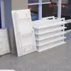 Conjunto de Mesa e Cadeiras para Treinamento Institucional, Simples e Minimalista, Mesas e Cadeiras Duplas para Estudantes, Mesa Longa para Conferência