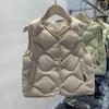Chaleco Ligero de Plumón Nuevo Invierno 2024 para Niños y Niñas Estilo Extranjero Cálido Plumón de Pato Bebé Niños Niños Grandes Lavadora