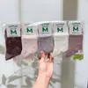 Meias Novas de Outono e Inverno Mian Kao para Mulheres Meia-Calça Meio da Panturrilha Meias de Desenho Animado para Mulheres Estilo Japonês Estilo College Estilo Coreano Meias de Algodão para Estudantes