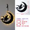 Luzes de Corda de Halloween Abóbora Fantasma Lanternas de LED Atmosfera de Horror de Halloween Decoração de Quarto Arranjo de Luzes Penduradas Iluminação Piscante