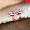 Pendientes Ankela Aguja de Plata Circonita Caballo Rojo para el Año del Caballo, Pendientes de Lujo Ligero de Gama Alta, Elegantes y Modernos Accesorios de Oreja para Mujer