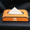 Caja de pañuelos de gamuza moderna aplicable caja de pañuelos colgante consola central decoración portátil creativa para coche
