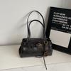 Bolso Pequeño Retro de Gama Alta 2025 Nueva Moda Versátil para el Trabajo Bolso de Hombro y Axila Bolso Pequeño de Mano para Mujer