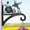 Novos Produtos Transfronteiriços Artesanato de Ferro Metal Pendurado Decorações Ornamentos de Animais para Casa Jardim Parque