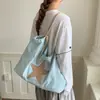 Bolsa de mano de gran capacidad, estilo ins nuevo, simple y versátil, bolso de hombro casual para el día a día, bolso de mano para estudiante