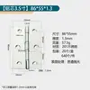 Bisagra Pequeña Acero Inoxidable 304 201 Bisagra Plana 1 Pulgada 2 Pulgadas 3 Pulgadas 4 Pulgadas Ventana Puerta de Gabinete de Madera Caja de Regalo Bisagra Bisagra