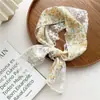 Venta Directa de Fábrica Bufanda Cuadrada de Encaje Nuevo Estilo Primavera y Verano 2024 Cinta Floral Floral de Estilo Pastoral Estilo Pastoral Estilo Bosque