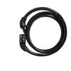 Candado de combinación de cuatro dígitos para bicicleta, candado antirrobo para bicicleta de montaña, candado de cadena, candado de anillo con cable, candado de combinación para coche eléctrico