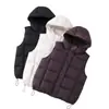 Nuevo Chaleco con Capucha Otoño/Invierno 2026, Holgado y Cálido, Chaleco de Algodón Versátil, Abrigo de Algodón para Mujer