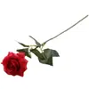 Flor de Rosa Simulada Hidratante Rosa de Alta Qualidade Rosa com Toque Real Decoração de Casa Flor Artificial Florista Transfronteiriço Rosa Explosiva