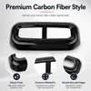 Adecuado para la modificación del modelo Honda 24 Pilot Decoración de la rejilla de ventilación trasera Pegatina de purpurina para la rejilla de aire acondicionado