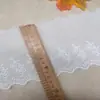 Punto nuevo encaje de bordado de algodón decoración suave para el hogar accesorios para mujer bordado a máquina grande encaje de cortina étnica calada