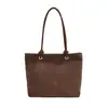 Bolso de mano tejido de alta gama retro transfronterizo, bolso de hombro simple casual moderno, bolso de axila de gran capacidad para ir al trabajo