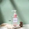 Frasco com Bomba para Loção, Frasco Plástico Vazio para Shampoo, Limpador Facial, Frasco de Reposição Cosmético, Gel de Banho, Frasco de Reposição para Álcool em Gel
