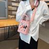 Bolsa de Praia de Verão Portátil Feminina Estilo Estrangeiro Fofa Nova EVA Desenho Animado Buraco Feita à Mão DIY
