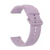 Adequado para séries de relógios Samsung/Huawei GT/Garmin, fivela de listras verticais de cor sólida, pulseira de silicone estilo oficial igual