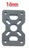 Modelo de Avião Suporte de Motor de Fibra de Carbono 3K Motor Brushless Multirotor 46 Braçadeira de Tubo 16 18 20 2225 30 Placa de Carbono