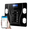 Balanza Inteligente de Grasa Corporal Transfronteriza, Báscula de Peso, Báscula de Salud, Báscula Corporal Electrónica, Logo de Regalo, Báscula de Grasa Bluetooth para Uso Doméstico