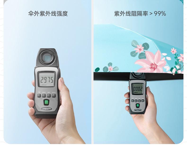 迷你五折防晒胶囊伞