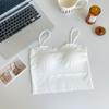 Camisola de Seda de Hielo para Niñas con Envoltura de Pecho de Una Pieza sin Marcas Ropa Interior para Mujer Espalda Hermosa Transpirable Antideslizante Delgada Verano