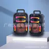 Gy-801 Nuevo de Fábrica Bolso de 8 pulgadas Micrófono Altavoz Bluetooth Karaoke Cuadrado para Exteriores Bolsito Móvil Subwoofer