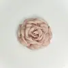 Flor de Camelia de Tela Satinada Estéreo de 8 cm Accesorios DIY Accesorios para el Cabello Material para Pasadores Accesorios de Ropa Decoración