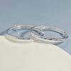Pulsera de plata de ley s9999 para niños y niñas, pulsera de plata maciza brillante de empuje y extracción para Niños niños, pulsera de regalo Luna Llena