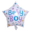 Hola Bebé Es Un Niño Niña Globo de Película de Aluminio