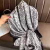 Bufanda de Seda Brocada Estilo Nuevo 2025 para Mujer, Primavera y Otoño, Elegante Versión Coreana, Bufanda de Seda Versátil de Hangzhou y Chal