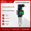 Transmissor de Pressão com Display Digital e Display no Local Sensor de Pressão Industrial Inteligente de Alta Precisão 4-20mA