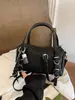 Bolsa de Ombro e Transversal Feminina 2026 Outono Nova Simples Versátil Texturizada para o Dia a Dia, Estilo Coreano de Nicho, Luxo Leve, Transfronteiriça