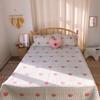 Esterilla suave de verano de gasa de seis capas 60 hilos conejo corriendo esterilla suave de verano bohemia niños recién nacidos sábana individual doble