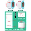 Papel Térmico Pequeño a Prueba de Tres Elementos 30*20*40 Pegatina para Escribir a Mano Marcado Digital Papel Adhesivo para Impresión de Códigos de Barras