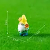 Novo produto transfronteiriço: figurinhas adoráveis de gnomos de jardim, perfeitas para paisagens em miniatura, decorações DIY e como pequenos enfeites para carros ou mesas