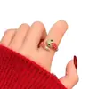 Anillo Retro Serpiente Año de la Serpiente Anillo Serpiente Ling Diseño de Nicho Sentido del Temperamento Estilo Frío Personalidad Simple Retro Versátil Moda Anillo