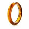 Nueva colección de pulseras de resina con degradado vintage transfronterizo para mujer, incrustadas con piedras, pulsera de borde ancho, venta al por mayor de joyería europea y americana