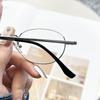 Gafas ultraligeras de montura grande con sensación de alto nivel para miopía de mujer con potencia ajustable, montura de gafas de temperamento poligonal simple para hombre nueva