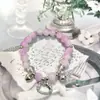 Sin Tabúes DIY Pulsera China de Flores Mariposas con Cuentas para Mujer con Buen Aspecto Pulsera Estilo Ins Regalo para Mejor Amiga Pulsera
